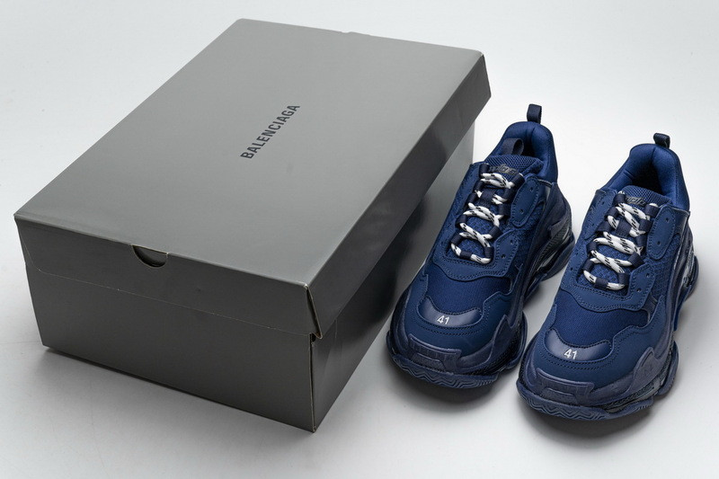 Ba*len*cia*ga triple s dark blue 541624 w09o1 4107