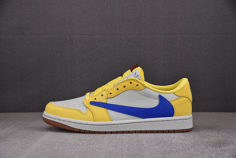 Travis Scott Air Jordan 1 Low OG Canary DZ4137-700