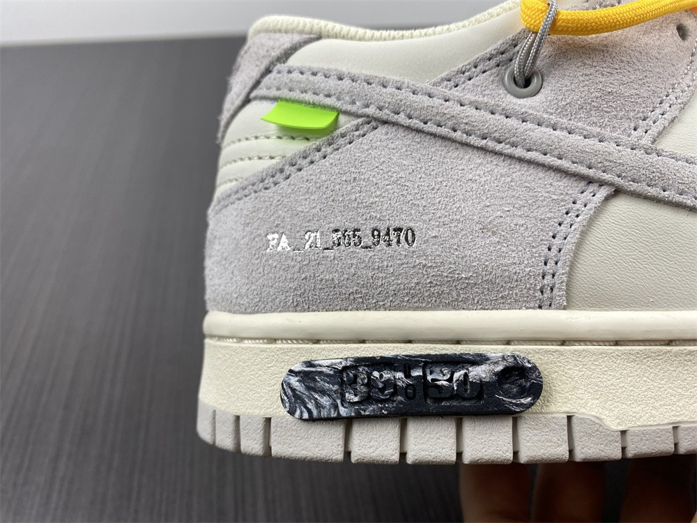 NIKE DUNK LOW OW LOT 39 OF 50 DJ0950-109