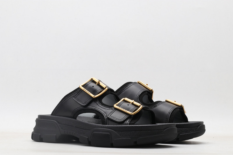 GUC LEATHER SLIDE