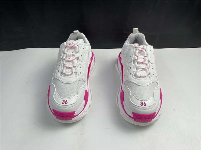 Ba*len*cia*ga sliver white sneaker 536737 w0901 8180