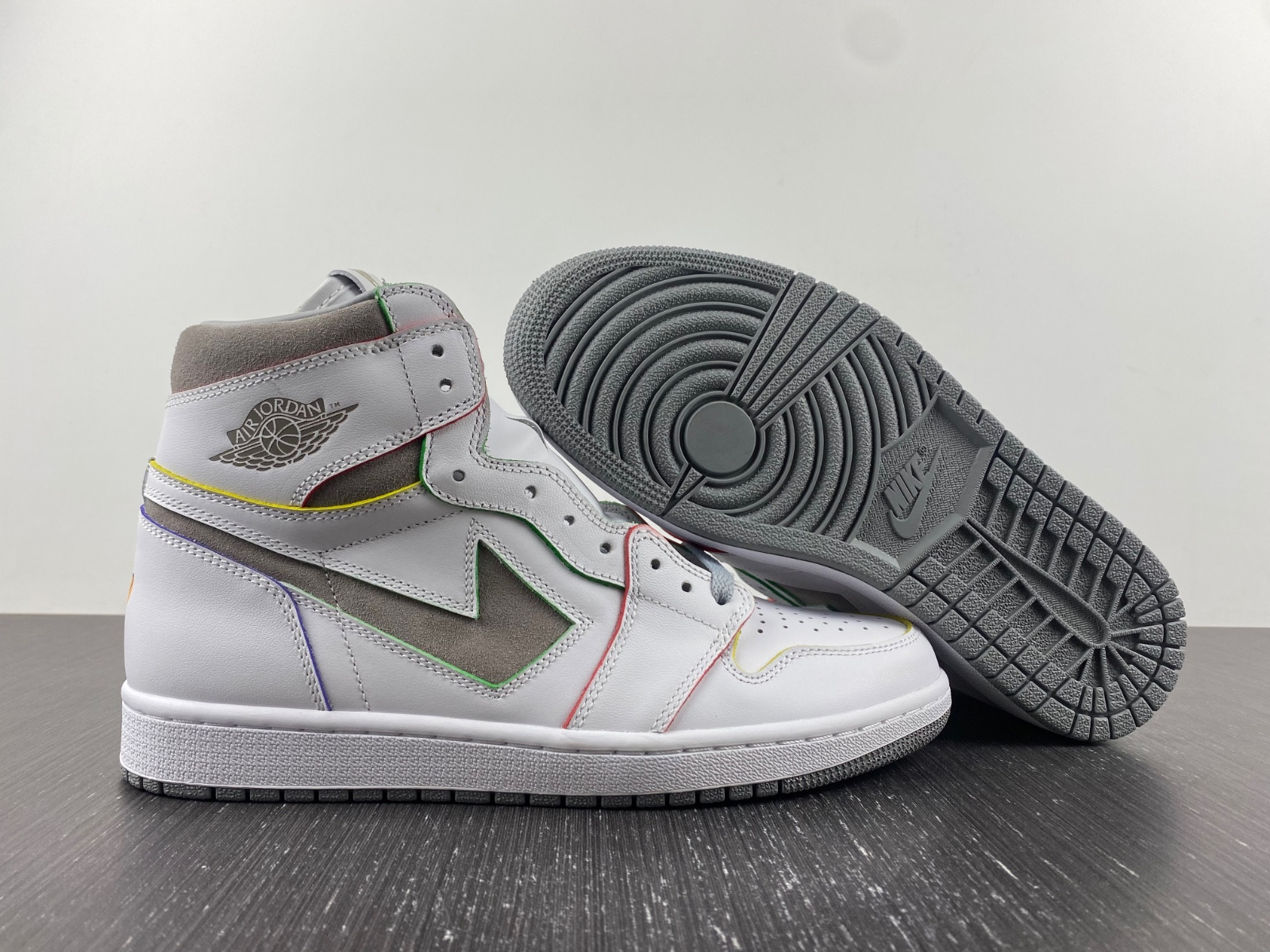 DANIEL ARSHAM x Air jordan 1 High White sneakers