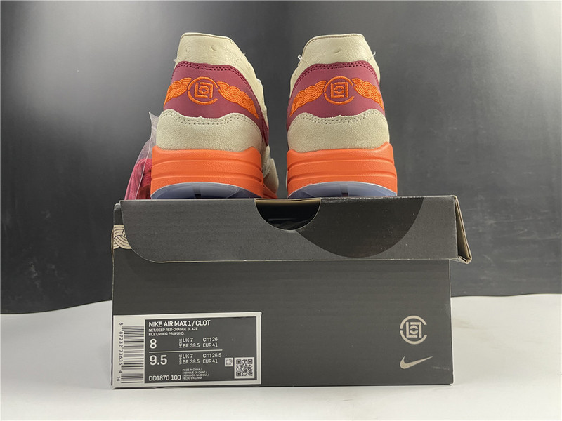 Nike Air Max 1 NL SP Clot "Kiss of Death" DD1870-100