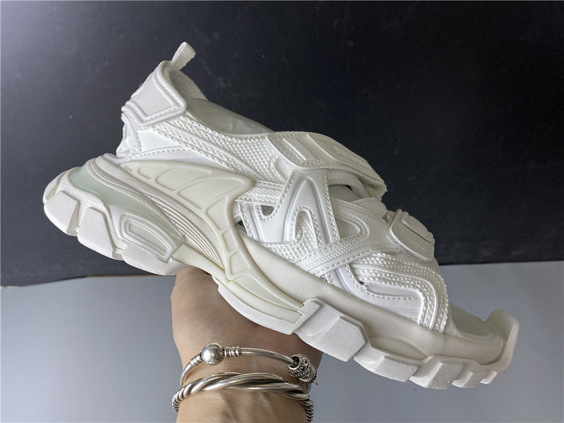 Ba*len*cia*ga track sandal monocolor neoprene/rubber white 617543 w2cc1 9000
