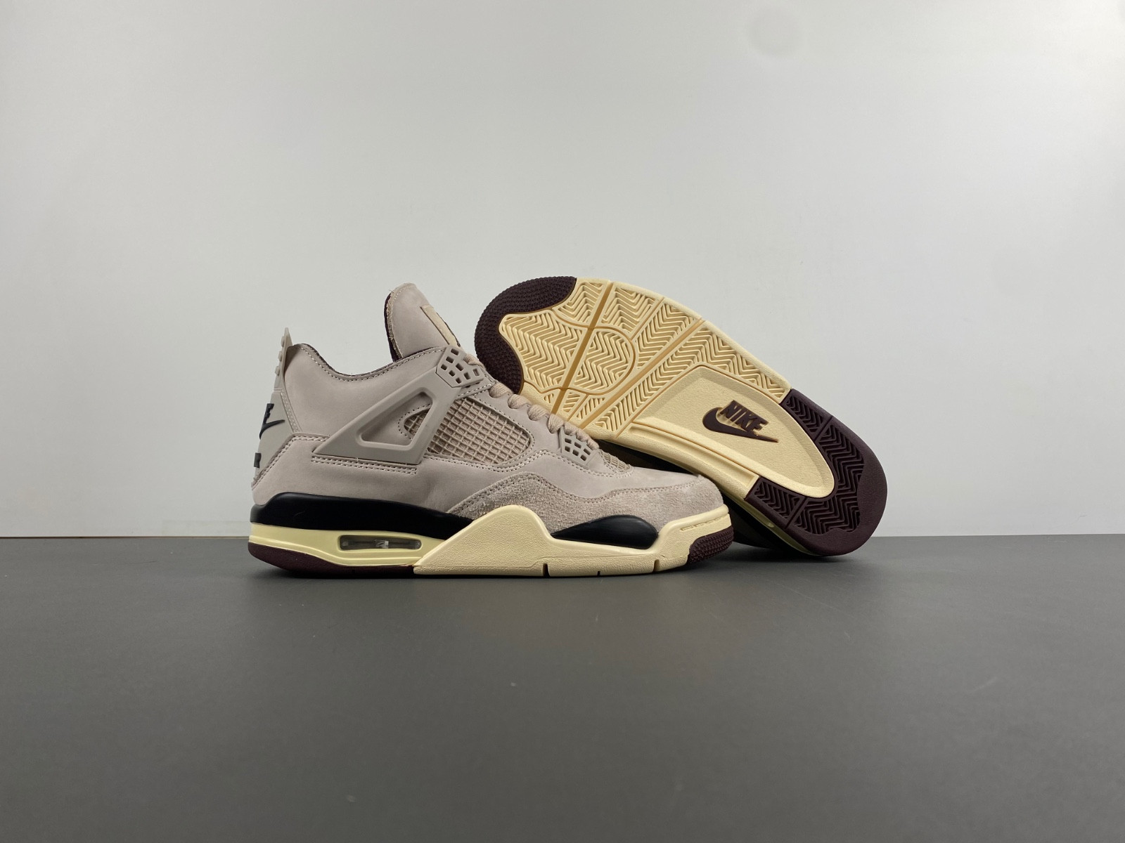 A Ma Maniere x Air Jordan 4 Fossil Stone FZ4810-200