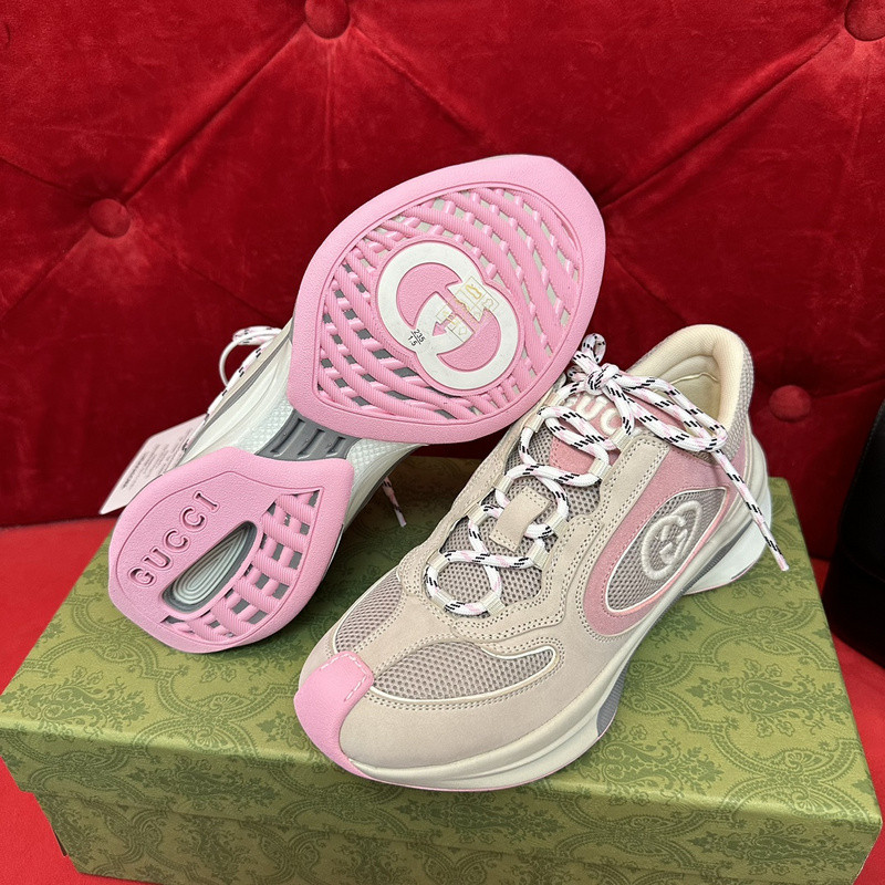 GUCC Run Lace-up Sneakers