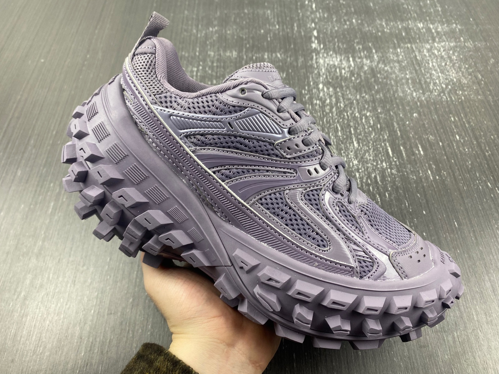 Ba*len*cia*ga bouncer chunky-sole sneakers