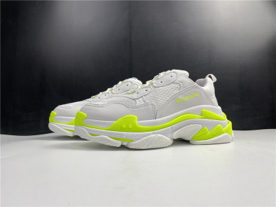 Ba*len*cia*ga sliver white sneaker 536737 w0901 9088