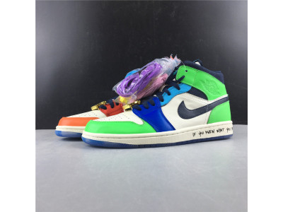 AIR JORDAN 1 MID SE FEARLESS MELODY EHSA CQ7629-100