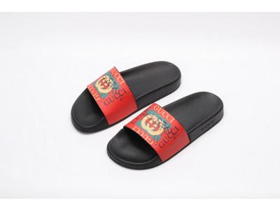 GUC LEATHER SLIDE