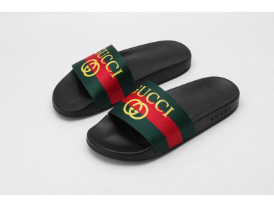 GUC LEATHER SLIDE