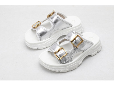 GUC LEATHER SLIDE