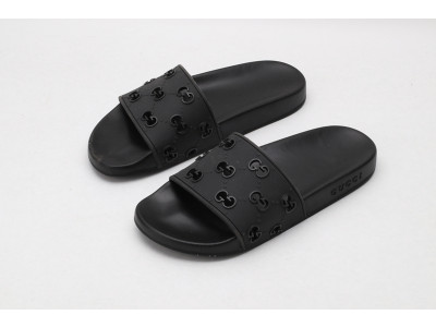 GUC LEATHER SLIDE