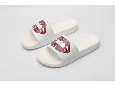 GUC LEATHER SLIDE