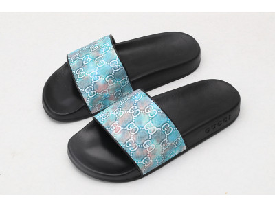 GUC LEATHER SLIDE