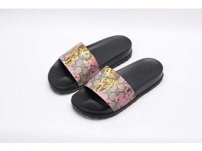 GUC LEATHER SLIDE