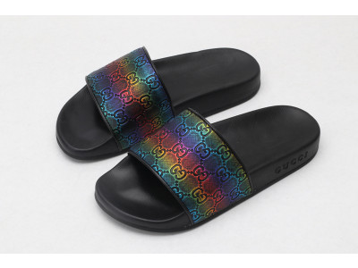 GUC LEATHER SLIDE