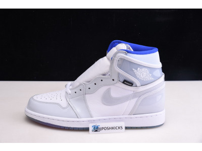 Air Jordan 1 Zoom White Racer Blue CK6637-104
