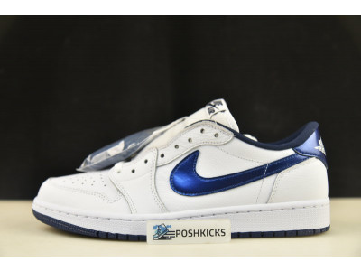 Jordan 1 Retro Low Metallic Blue 705329-106