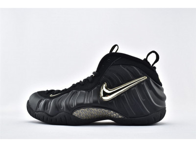 Nike Air Foamposite Pro ''Black Metallic Gold'' 624041-009