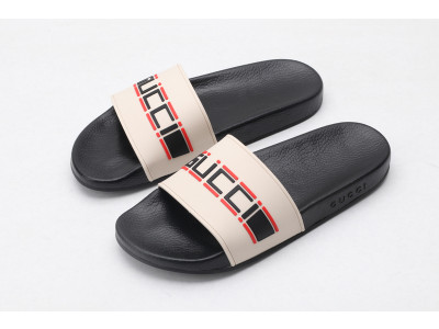 GUC LEATHER SLIDE