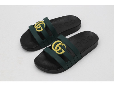 GUC LEATHER SLIDE
