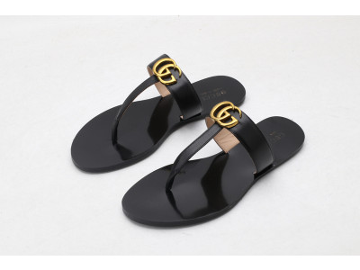 GUC LEATHER SLIDE